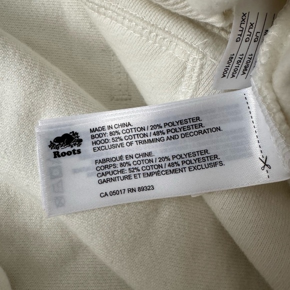 ROOTS LIMITED EDITION cotton multicoloured hooded sweatshirt (S) - Picture 3 of 7